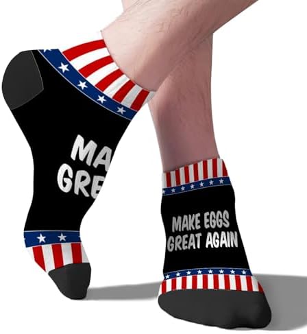 Make Eggs Great Again Low Cut Socks