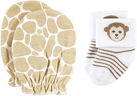 Perfect Newborn Gift - Hudson Baby Baby Girl Socks Mittens Set