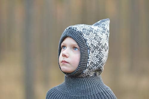 Snug into the Merino - Kids Balaclava Scarf for Winter