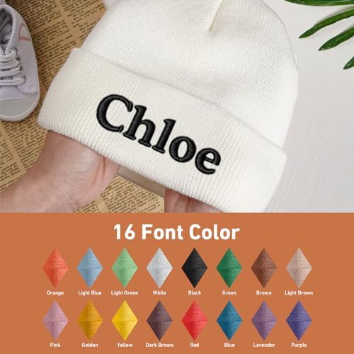 Custom Grey Beanie Hats