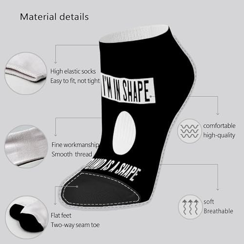 Im Ins Shapes Hidden Socks