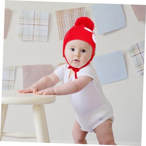 Christmas Knitted Beanie for Babies - Soft Warm and Stretchy