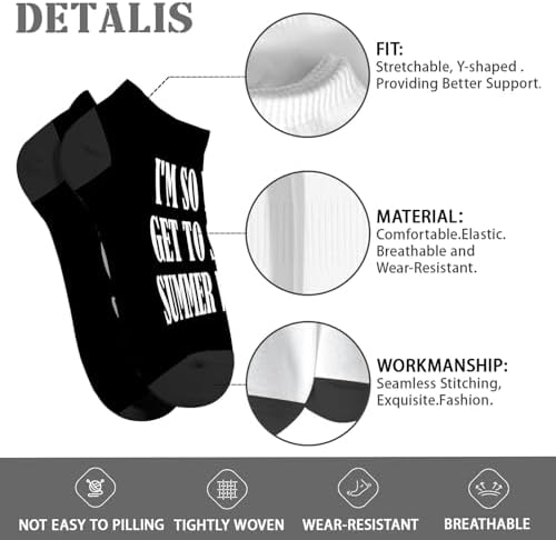 Funny Stylish Mens Socks with Cool Sayings
