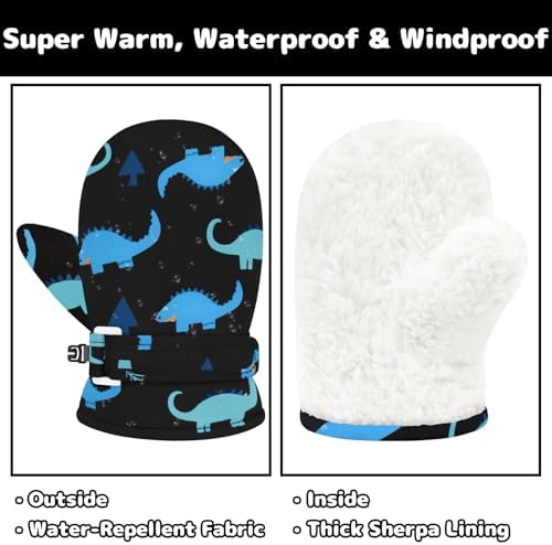 Stay Warm Dry and Safe with Olreco Toddler Mittens