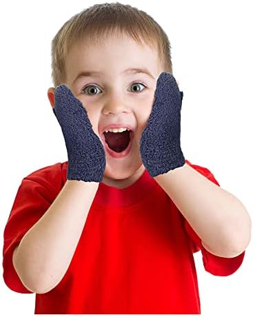 Geyoga 6 Pairs Toddler Winter Mittens
