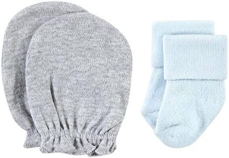 Perfect Newborn Gift - Hudson Baby Baby Girl Socks Mittens Set