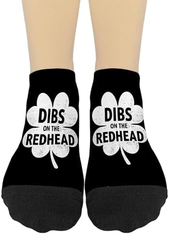 Cute St Patricks Day Socks for Men