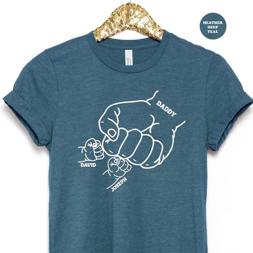 Personalized Dads Day T-Shirt Gift