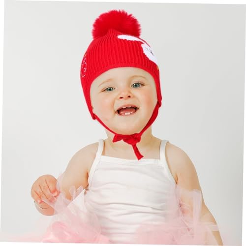 Christmas Knitted Beanie for Babies - Soft Warm and Stretchy