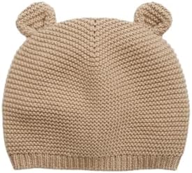 Knit Garter Hat for Babies