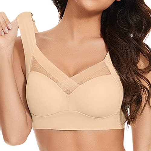 Moisture-Wicking Crisscross Sports Bra for Women