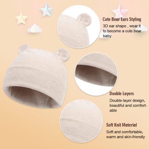 Custom Baby Hat embroidered cotton beanie gloves for kids