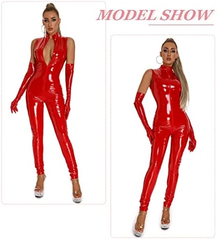 Panegy Latex Jumpsuit for Halloween
