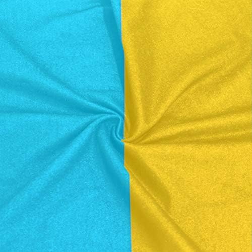 Unisex Magic Mask Headband Yellow Blue