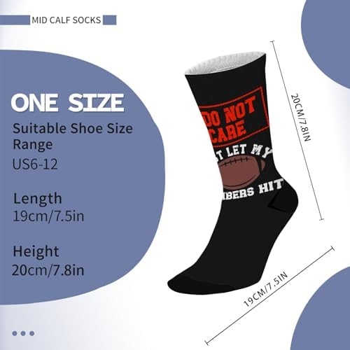 Football-themed Kawaii Socks for Boys