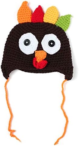 Thanksgiving Turkey Beanie Hat for Babies