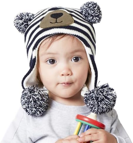 Century Star Baby Boys Warming Fleece Knit Cap
