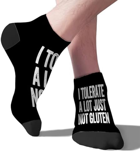 Funny Novelty Socks for Men Homers Slogan T-Shirt Socks