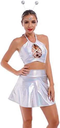Alien or Martian Rave Outfit