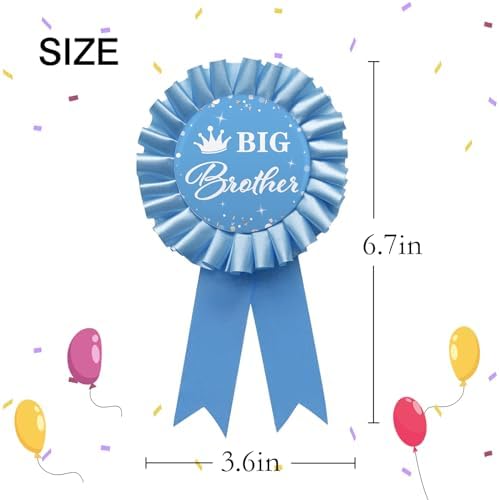 Big Brother Pin Happy Birthday - 1pc