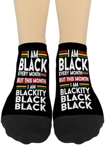 Brilliant Black Boy Toddler Socks Black History Month