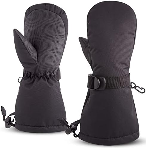 BAVST Winter Kids Waterproof Gloves for Boys Girls