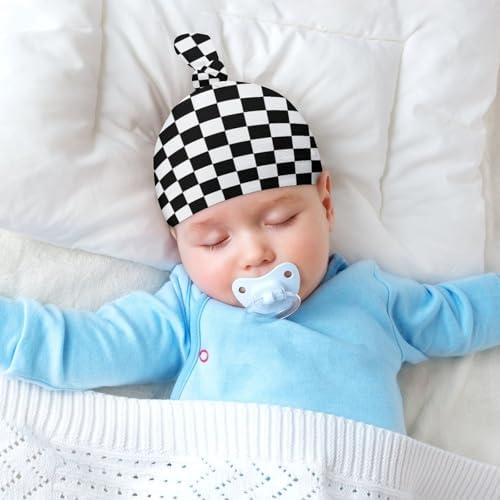 Exclusive Patterned Baby Beanie Hats for Newborns