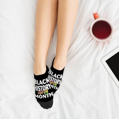 B Is For Brilliants Black Historys Month Toddler Boys Athletic Socks
