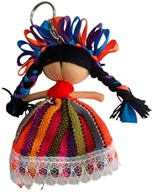 Mexican Handmade Keychain Set