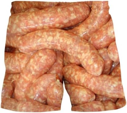 Mens Funny Sausage Beach Shorts