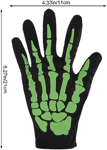 Frighteningly Fun Halloween Skeleton Gloves Perfect for Kids and Adults