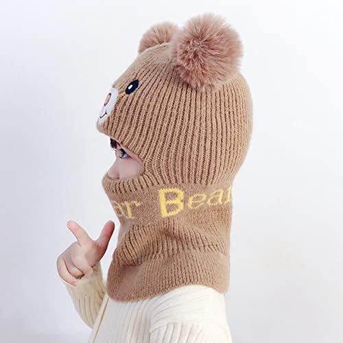 Winter Knitted Hats Scarf Set for Kids