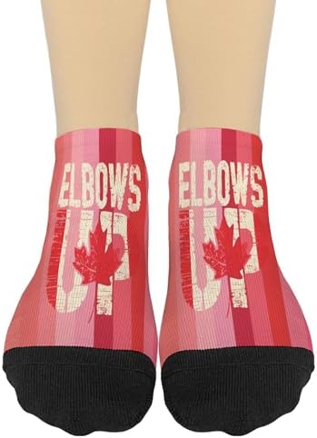 Elbows Up Canada Socks