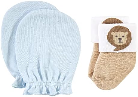 Perfect Newborn Gift - Hudson Baby Baby Girl Socks Mittens Set