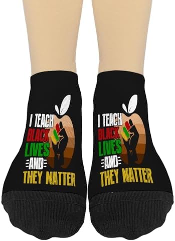 Humor Comfort Black History Month Ankle Socks for Men