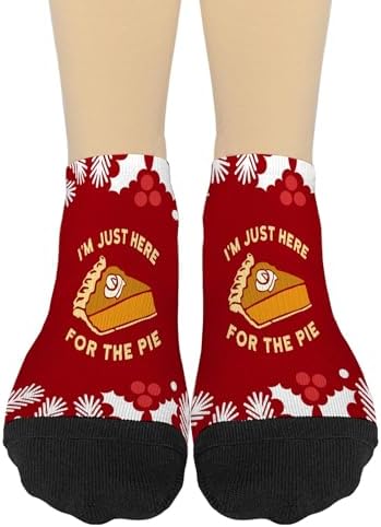 Just Here For The Pie Mens Socks