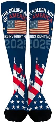 The Golden Ages Of America Begins Right Now 2025 Socks