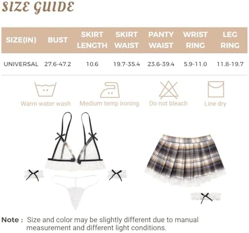 Sleek Plaid Schoolgirl Outfit for Cosplay