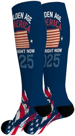 The Golden Ages Of America Begins Right Now 2025 Socks