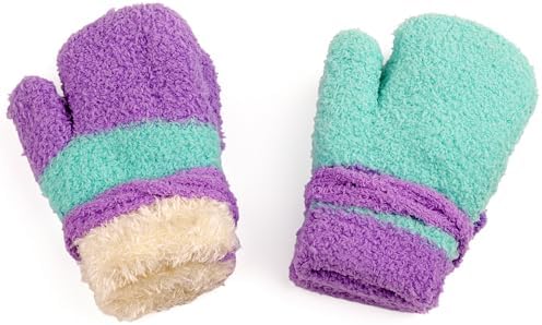 F Flammi Toddler Mitten Gloves - Winter Warm Stretchy Cartoon