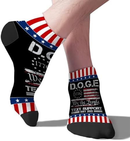 American Techs DOGE Mens Socks Funny comfy for boys