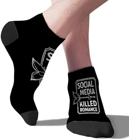 Fun Ankle Socks for Men - Cute Quirky and Comfortable