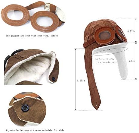 Happy Will Baby Aviator Hat - Soft Warm