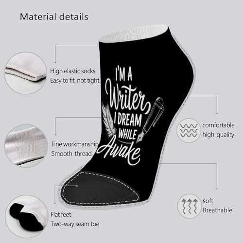 Stylish Ankle Socks for Men and Women Cotton Ankle Socks Soft Breathable