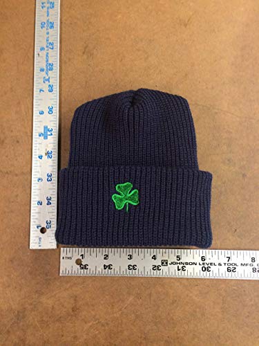 St Patricks Day shamrock baby hat