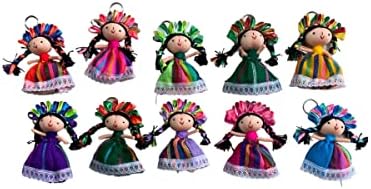 Mexican Handmade Keychain Set