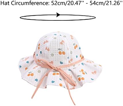 UPF 50 Toddler Sunhat - Protective Cotton Hat for Outdoor Beach Use