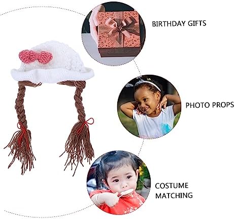 Warm Comfy Newborn Baby Hats Boys Girls Knitting Cap Bowknot Style