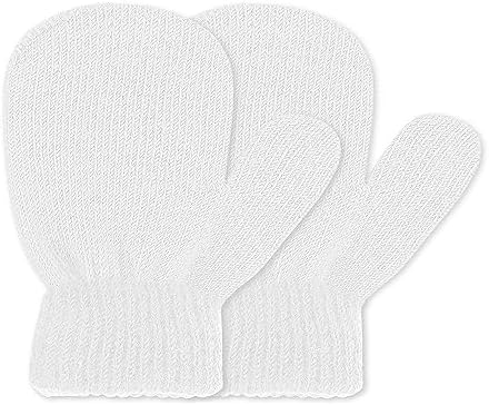 Winter Warm Doovid Kids Knit Mittens for Babies
