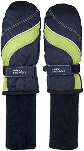 SnowStoppers Kids Waterproof Ski Snowboard Winter Mittens Warm Durable for Kids